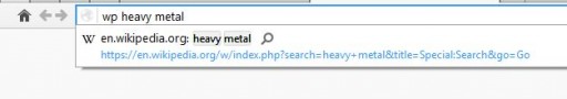 Search Bookmarklet - Test Search