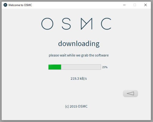 Downloading OSMC