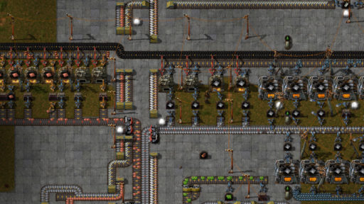 Factorio Smelting Lines