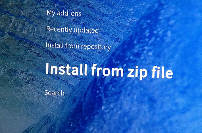 Install from Zip